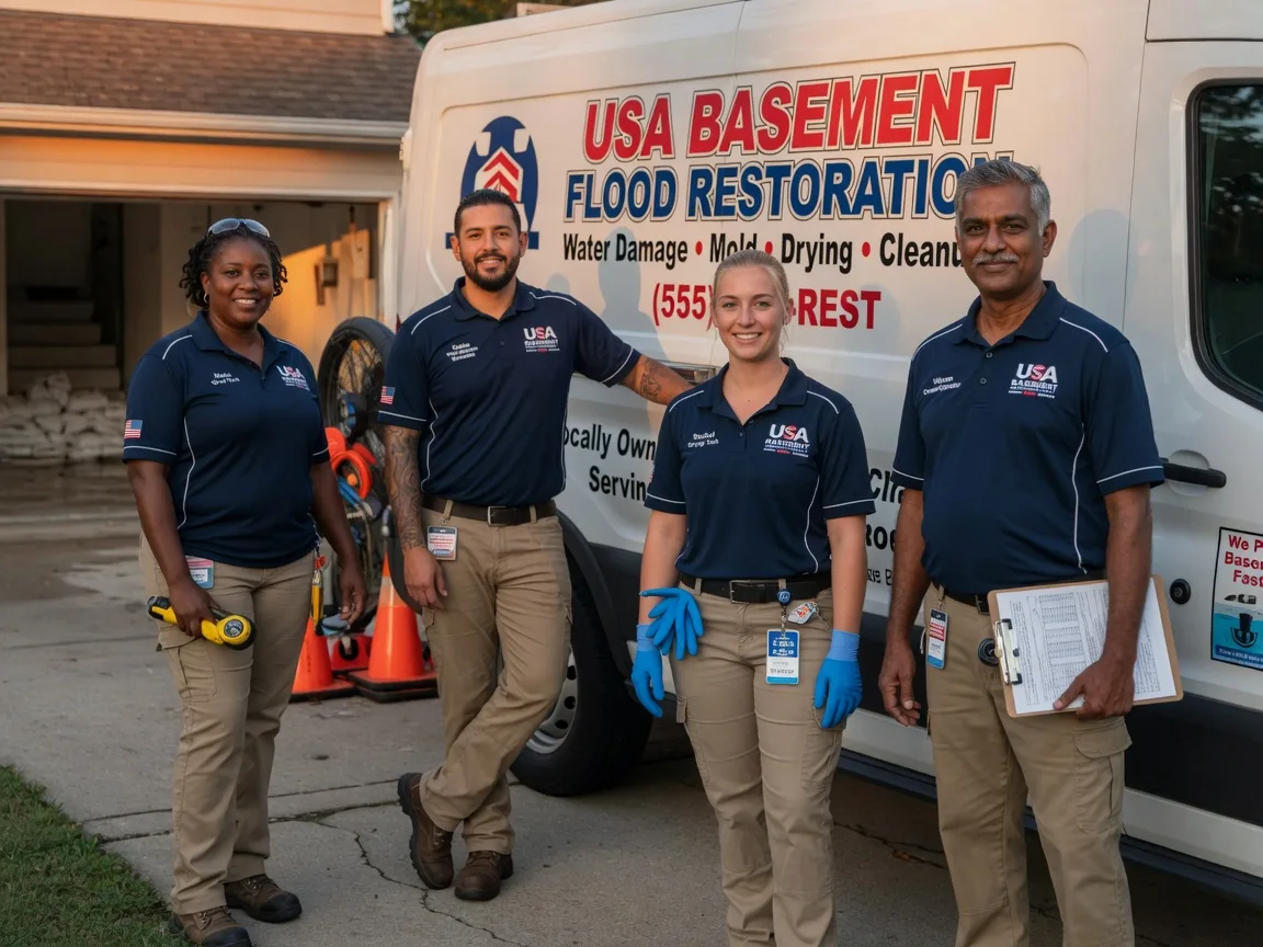 Basement Flood Cleanup company in Glenbeulah, WI